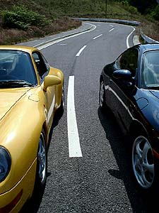 新型996Titanio号とハーフでショット!(Titanio撮影)